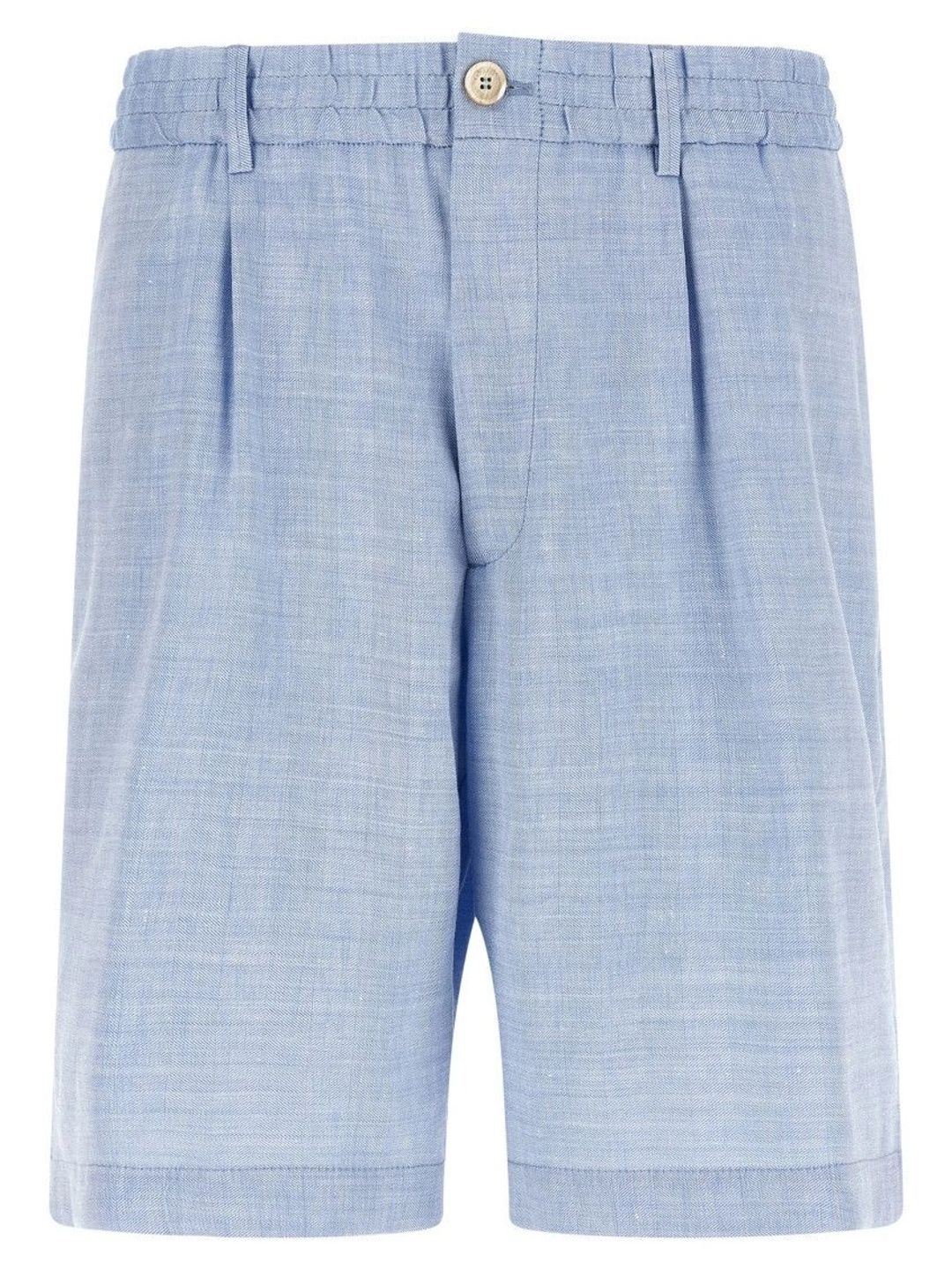 Brunello Cucinelli Men Linen Shorts-picture-34