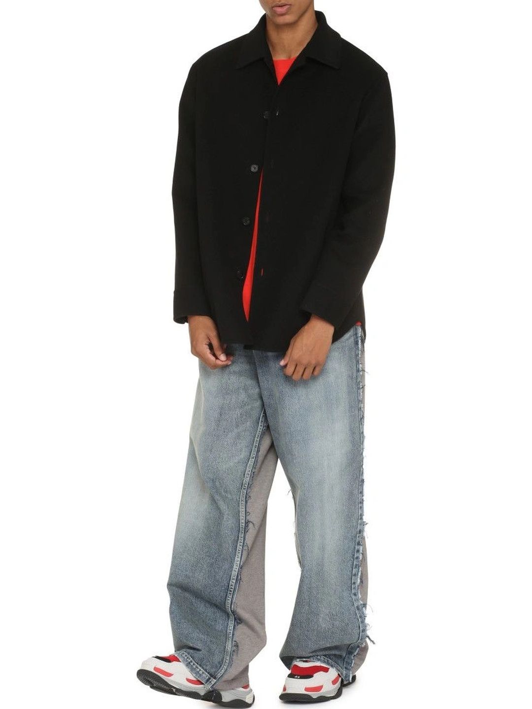 jil sander Black Regular Overshirt-picture-22
