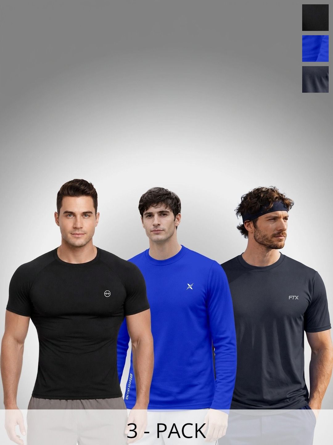 FTX Men Brand Logo Sports T-shirt-picture-44