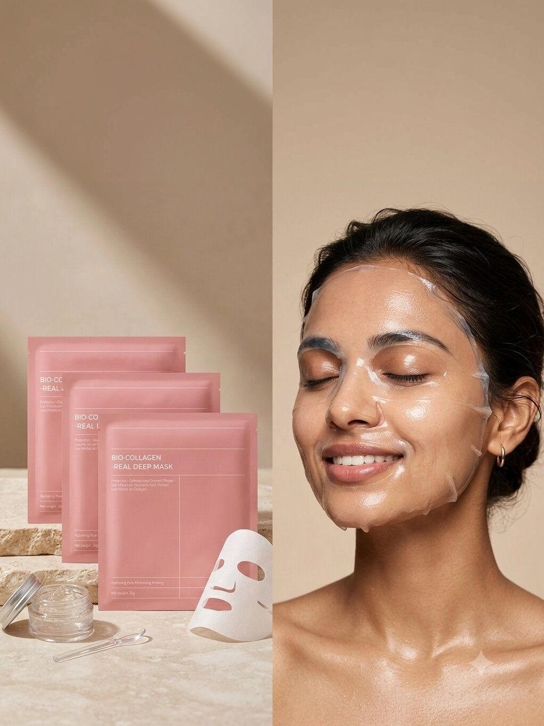 meezan Set Of 3 Bio Collagen Real Deep Mask - 34 g Each-image-18