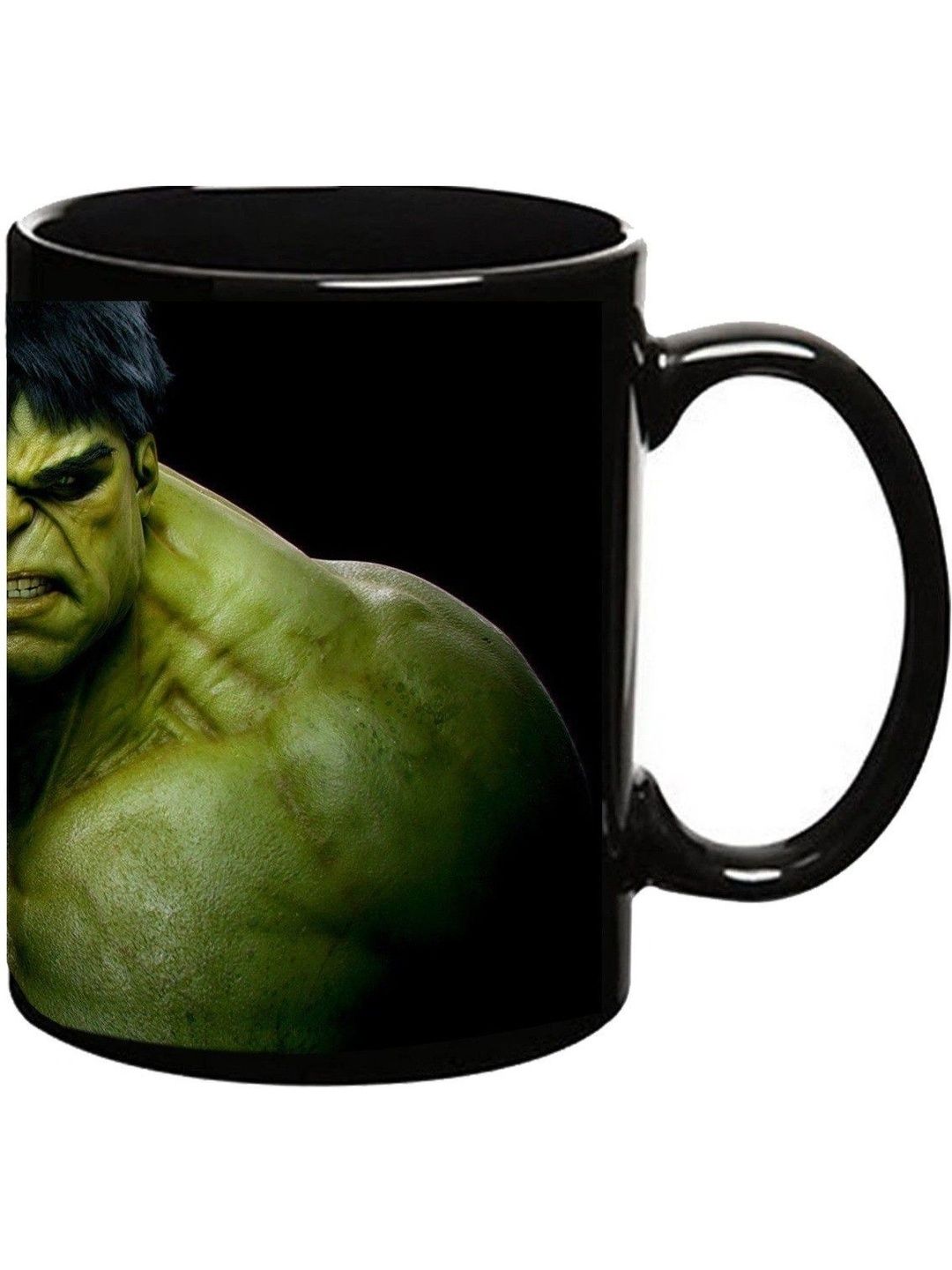 MUGKIN Black Printed Ceramic Glossy Mugs Set of Cups and Mugs-image-37