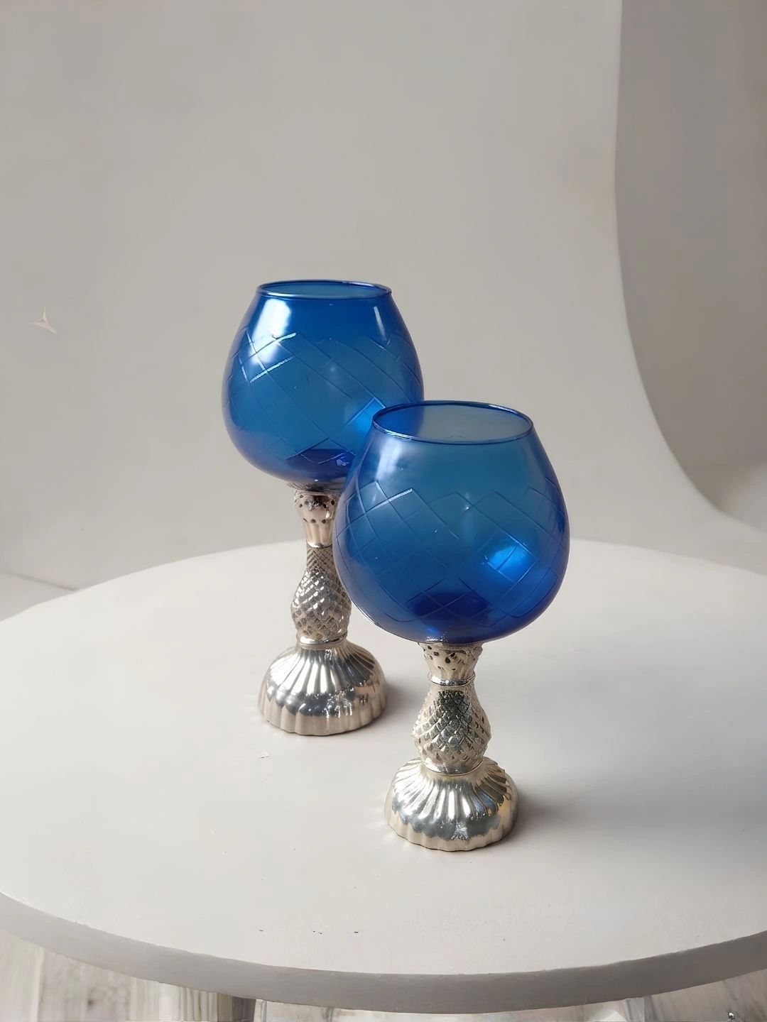 THE HOME CO. Blue 1 pieces Jar Candle-picture-44