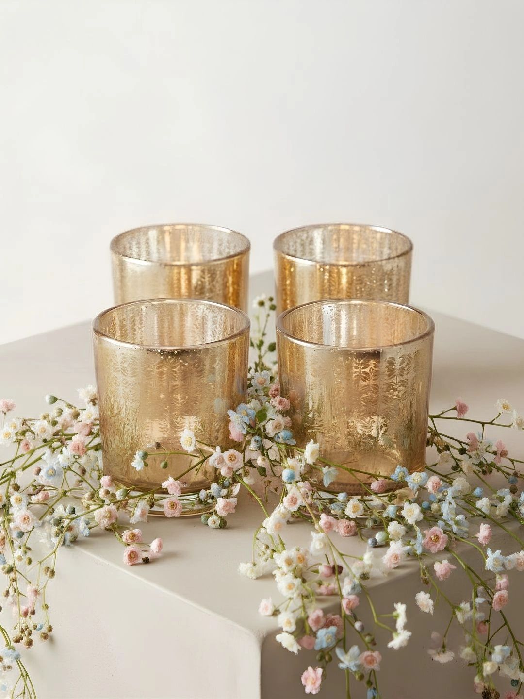 THE HOME CO. Yellow 1 pieces Tea Light Candle-picture-36