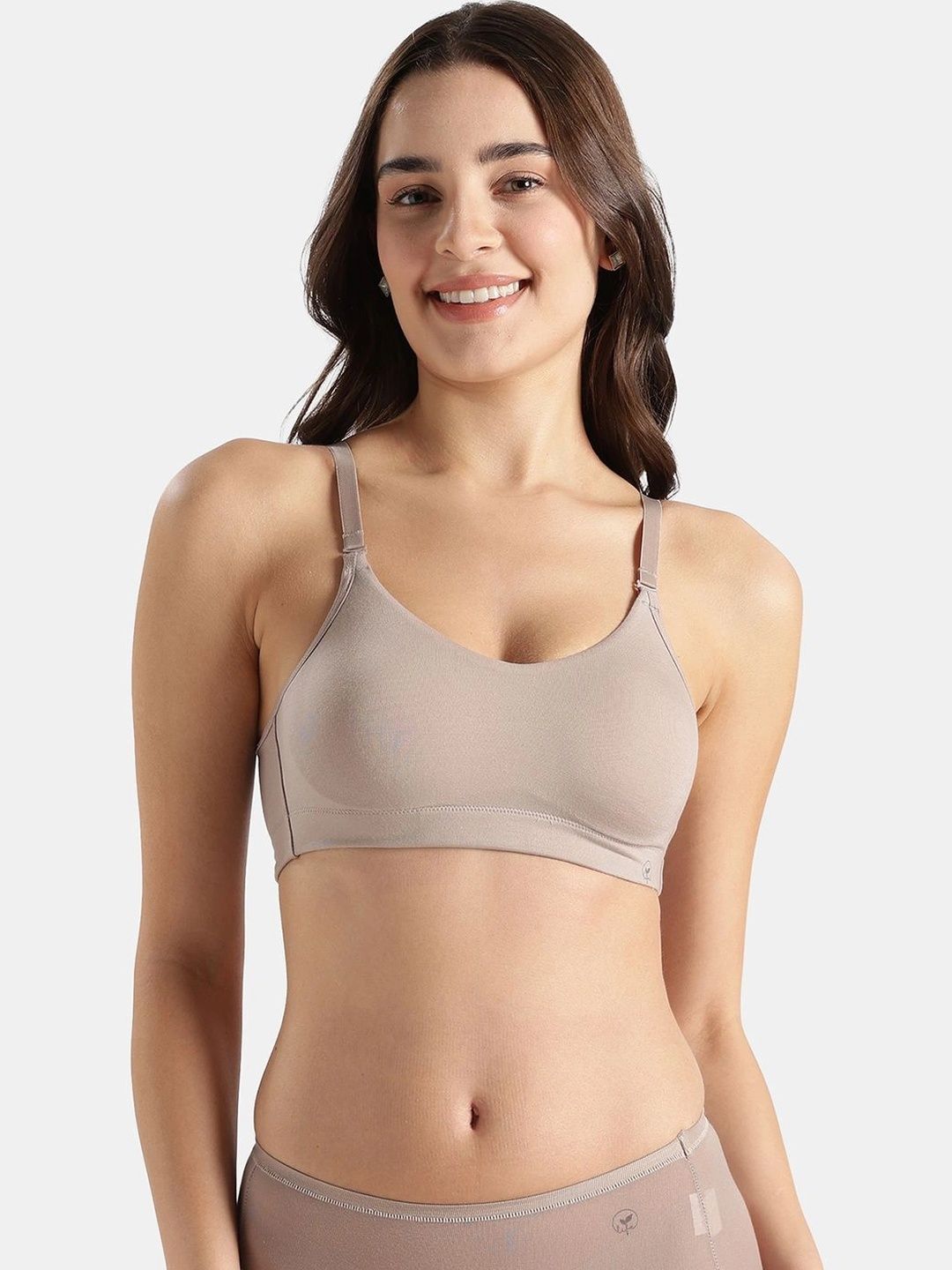 Jockey Wirefree Non Padded Tencel Lyocell Stretch Everyday Bra with Plush Lining Cups - JW13-picture-15