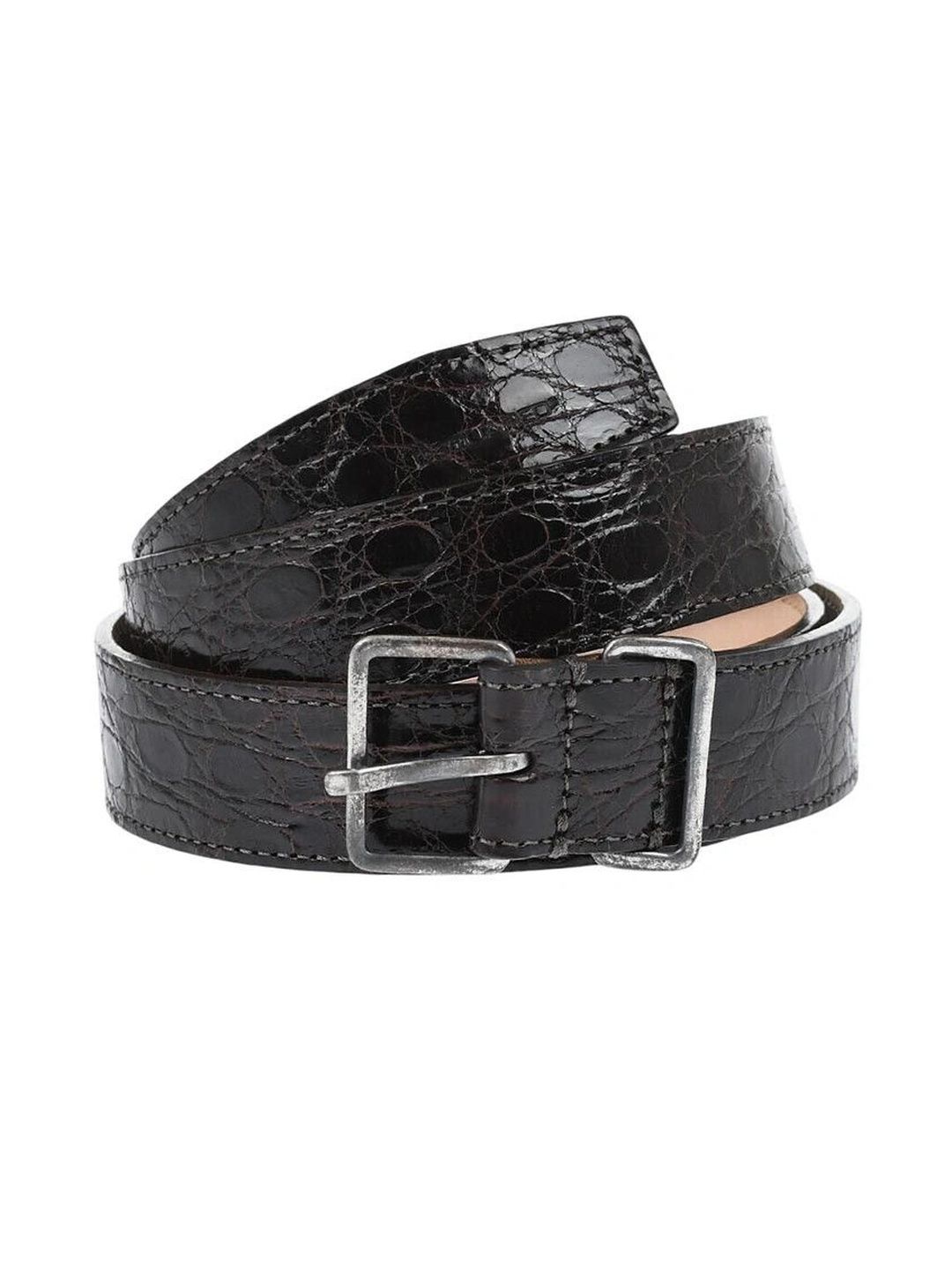 dsquared2 Brown Textured Formal Belt-picture-15