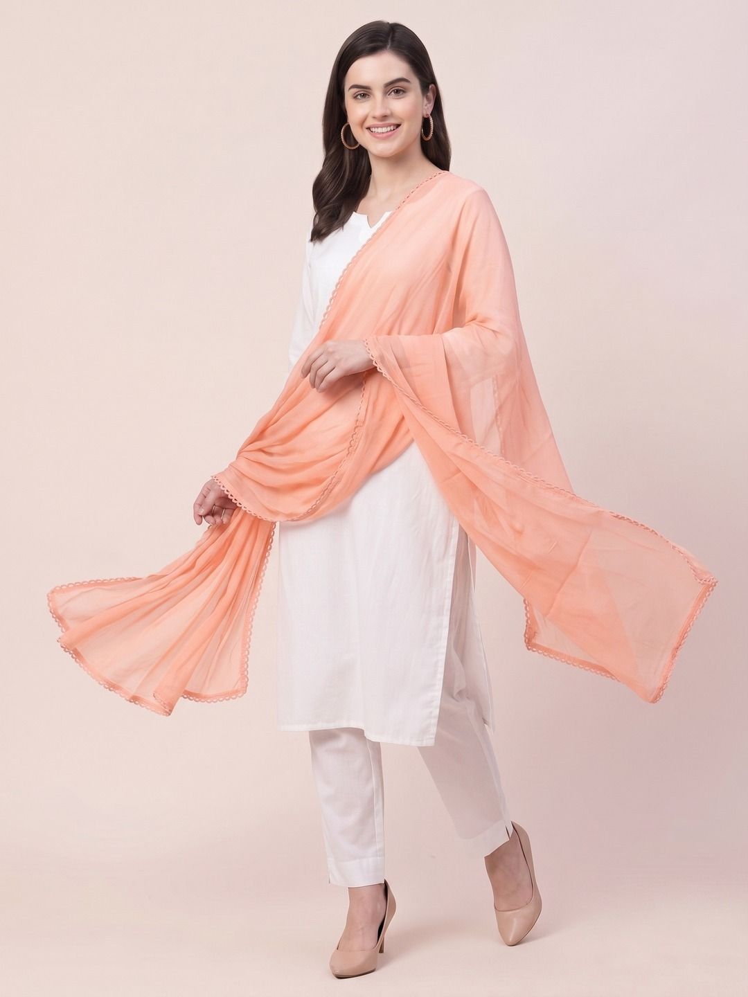 Kuhika Dupatta with Thread Work-picture-43