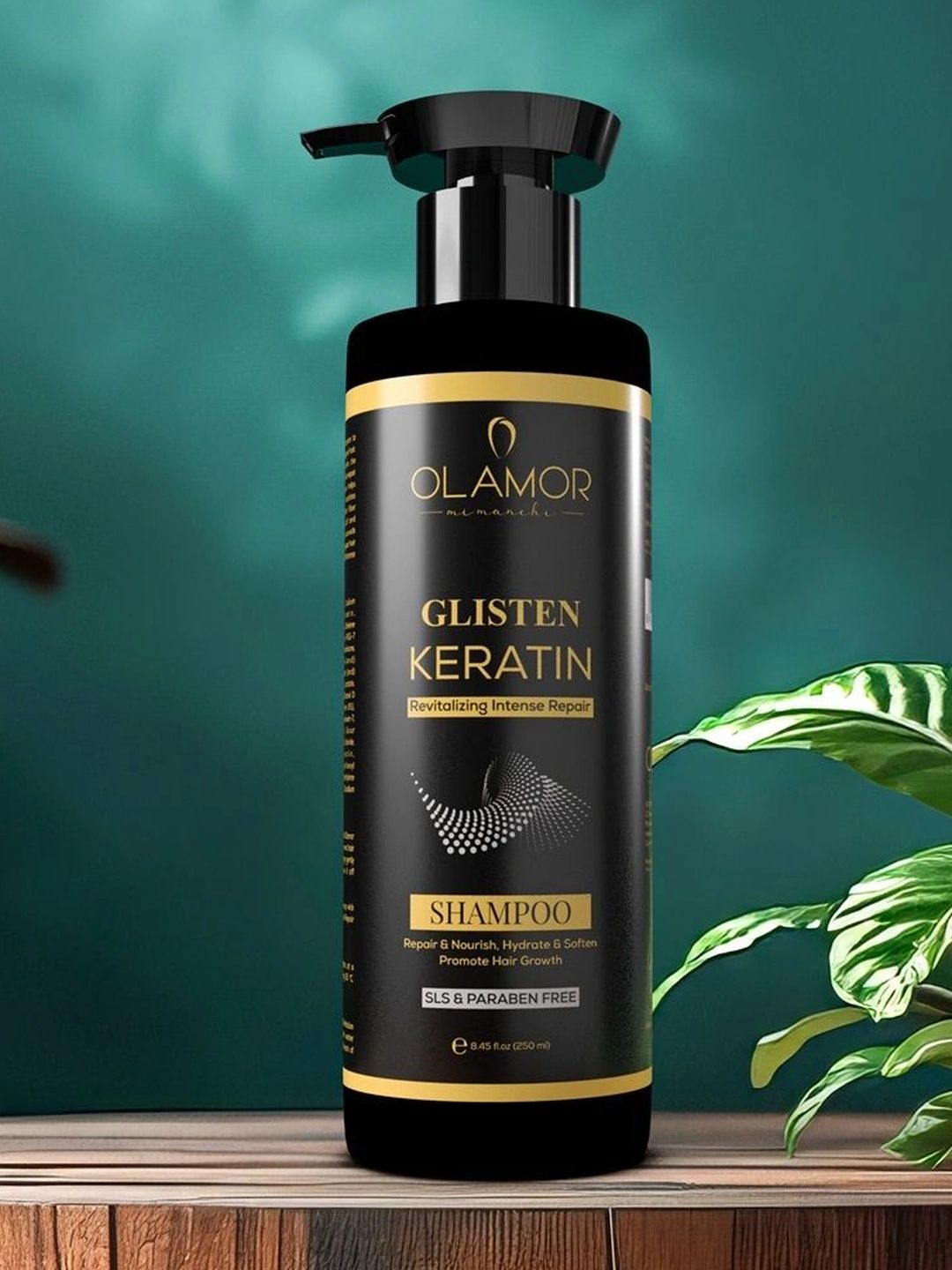 OLAMOR Keratin Shampoo - 250ml With Free Face Cream- 100ml-image-45