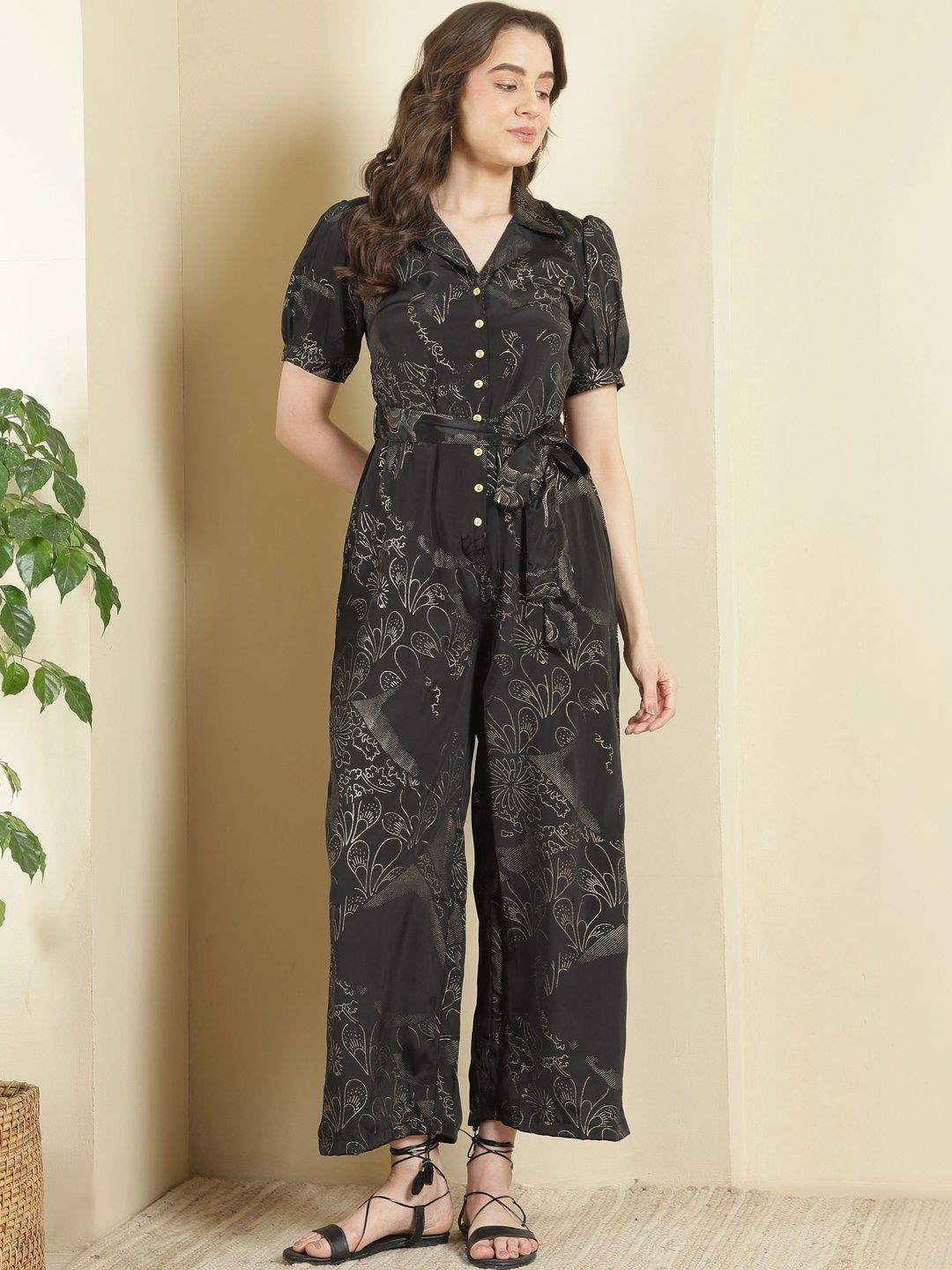 KALAMIR Printed Basic Jumpsuit-picture-10