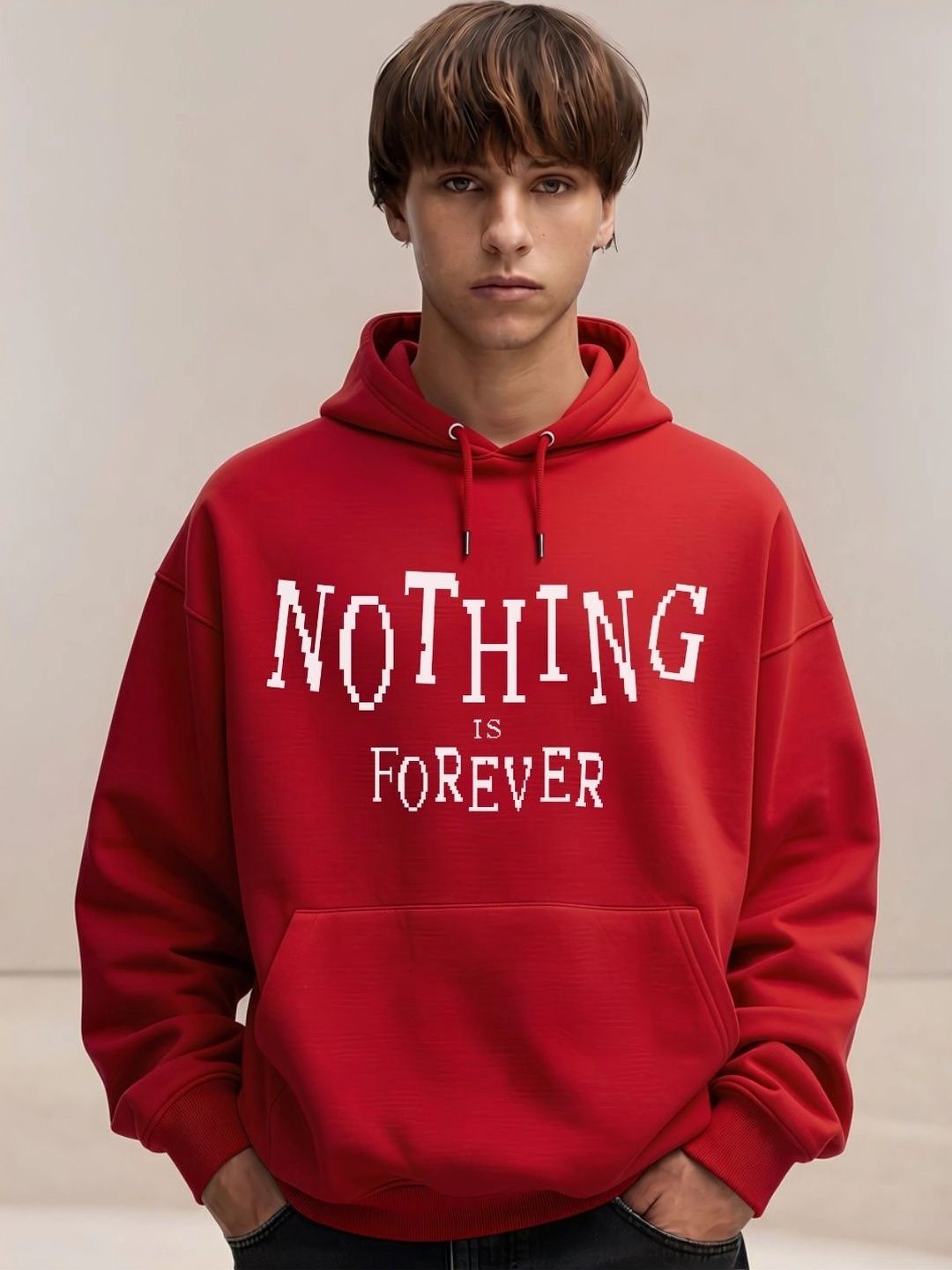 Cool Plus Men Printed Hooded Sweatshirt-picture-44