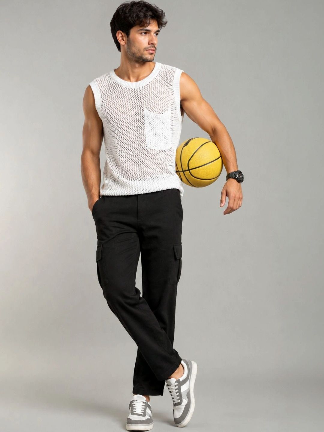 THE BEETEL HOUSE Men Smart Trousers-picture-24