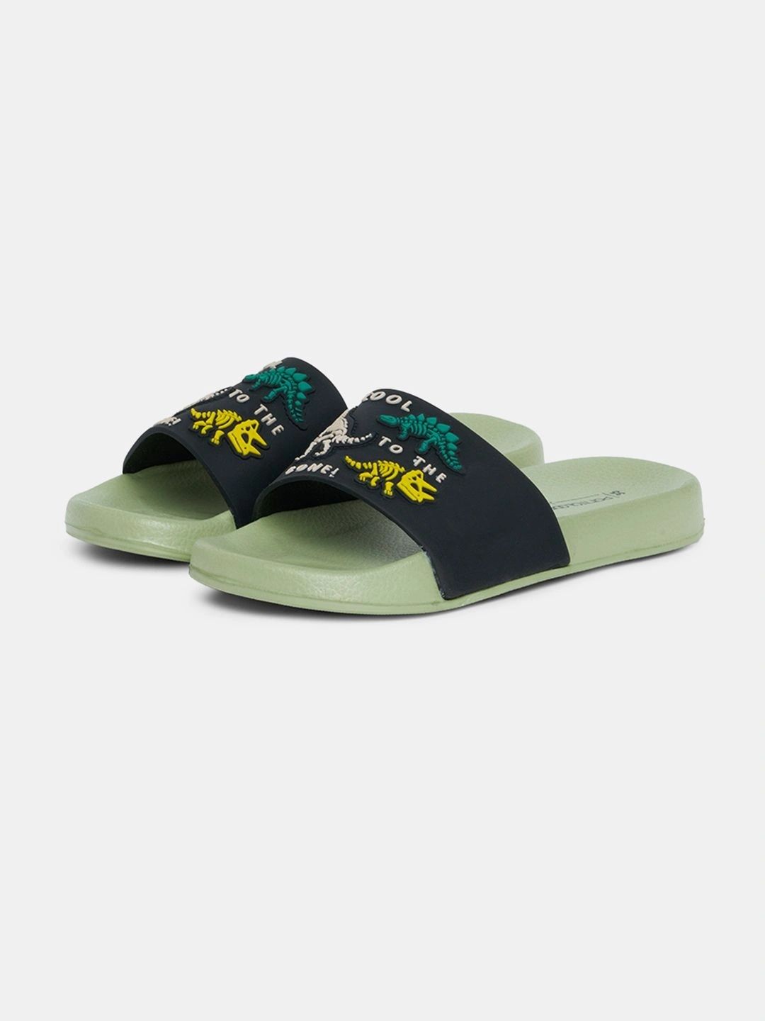 Pantaloons Junior Boys Printed Rubber Sliders-picture-57