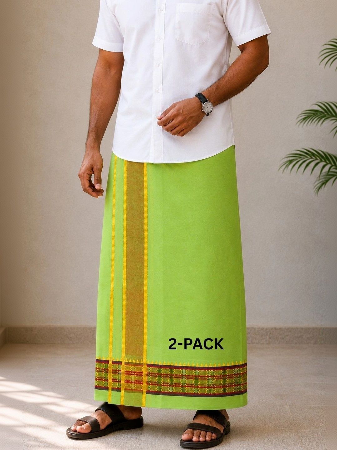 Sharan Elegance Men Cotton Dhoti Dhotis-picture-30