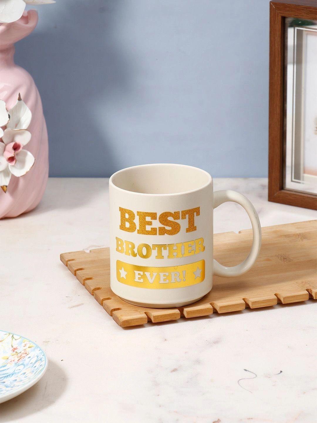 Archies Cream-Coloured Text or Slogans Printed Ceramic Matte Mugs Set of Cups and Mugs-image-49