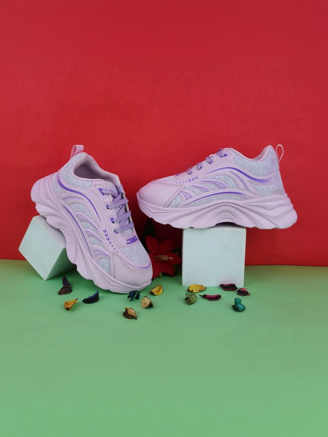 LMG Lifestyle Girls Textured Sneakers-picture-37