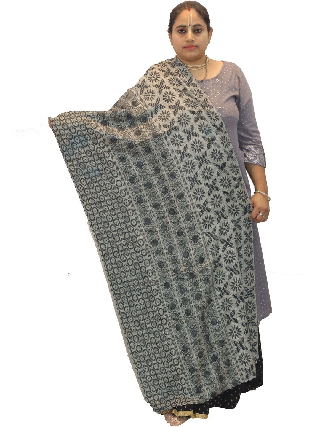 KAVIM Women Floral Printed Shawl-image-20
