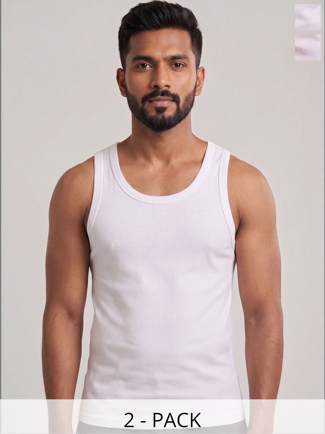 Roadster Pack of 2 Cotton Undershirt-picture-42