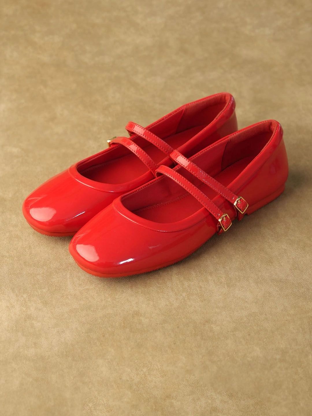 Theater Women Buckles Flats-image-29