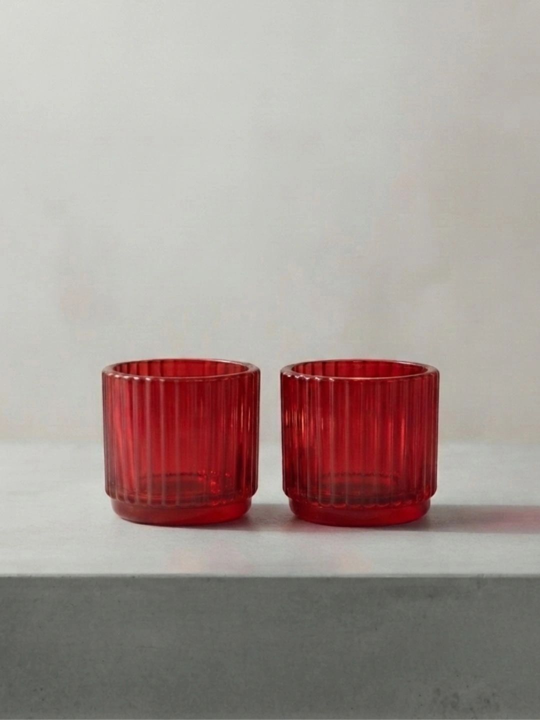 THE HOME CO. Red 1 pieces Tea Light Candle-picture-48