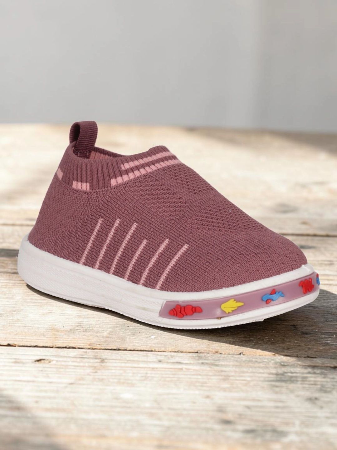 Lil Lollipop Unisex Kids Textured Sneakers-picture-53