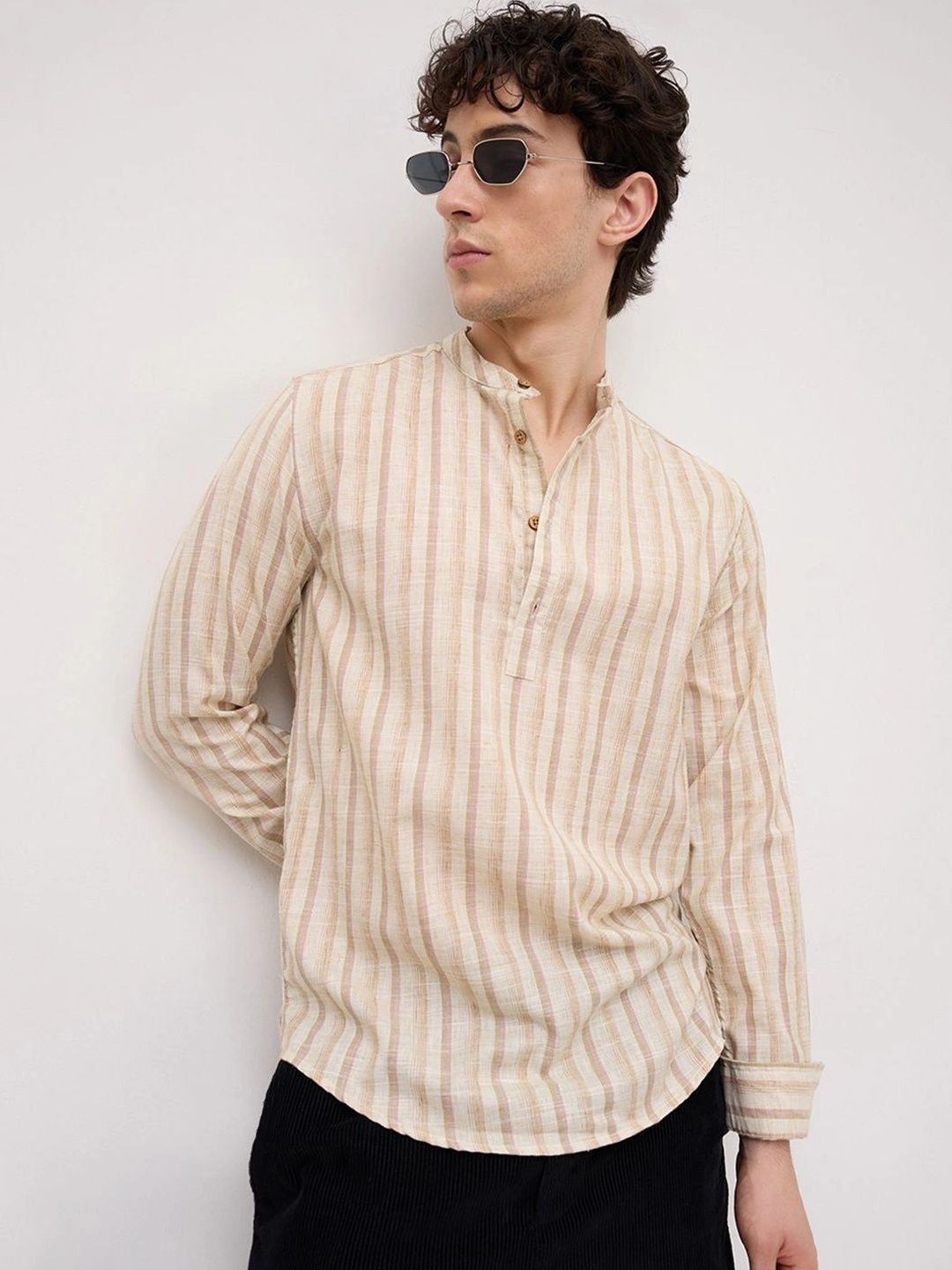 VASTRADO Men Striped Kurta-picture-45