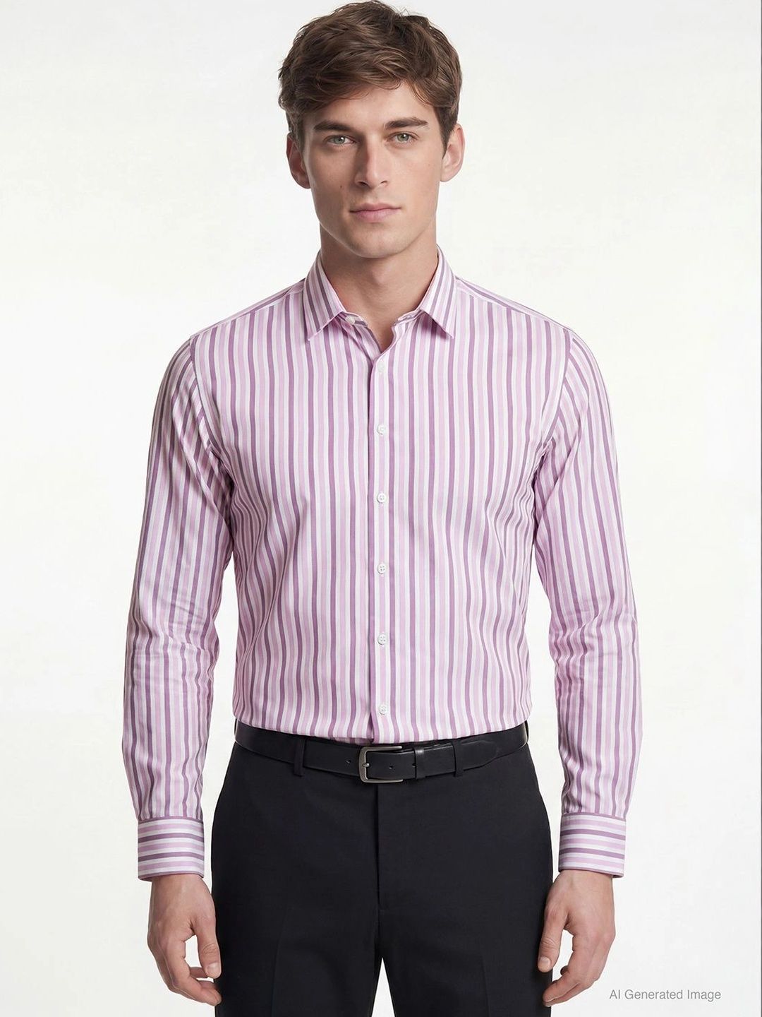 Red Tape Men Striped Formal Shirt-picture-46