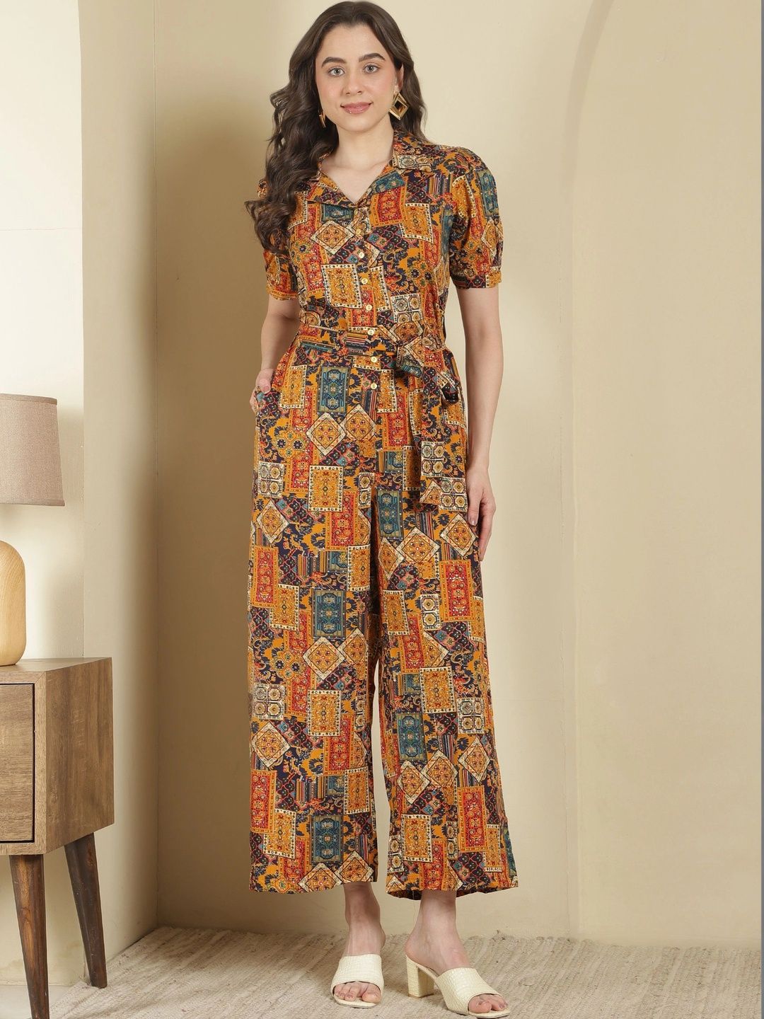 KALAMIR Printed Basic Jumpsuit-picture-28