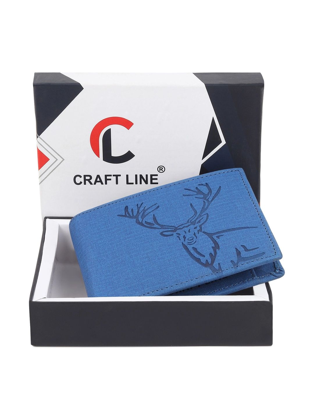 CRAFT LINE Men Printed PU Two Fold Wallet-picture-47