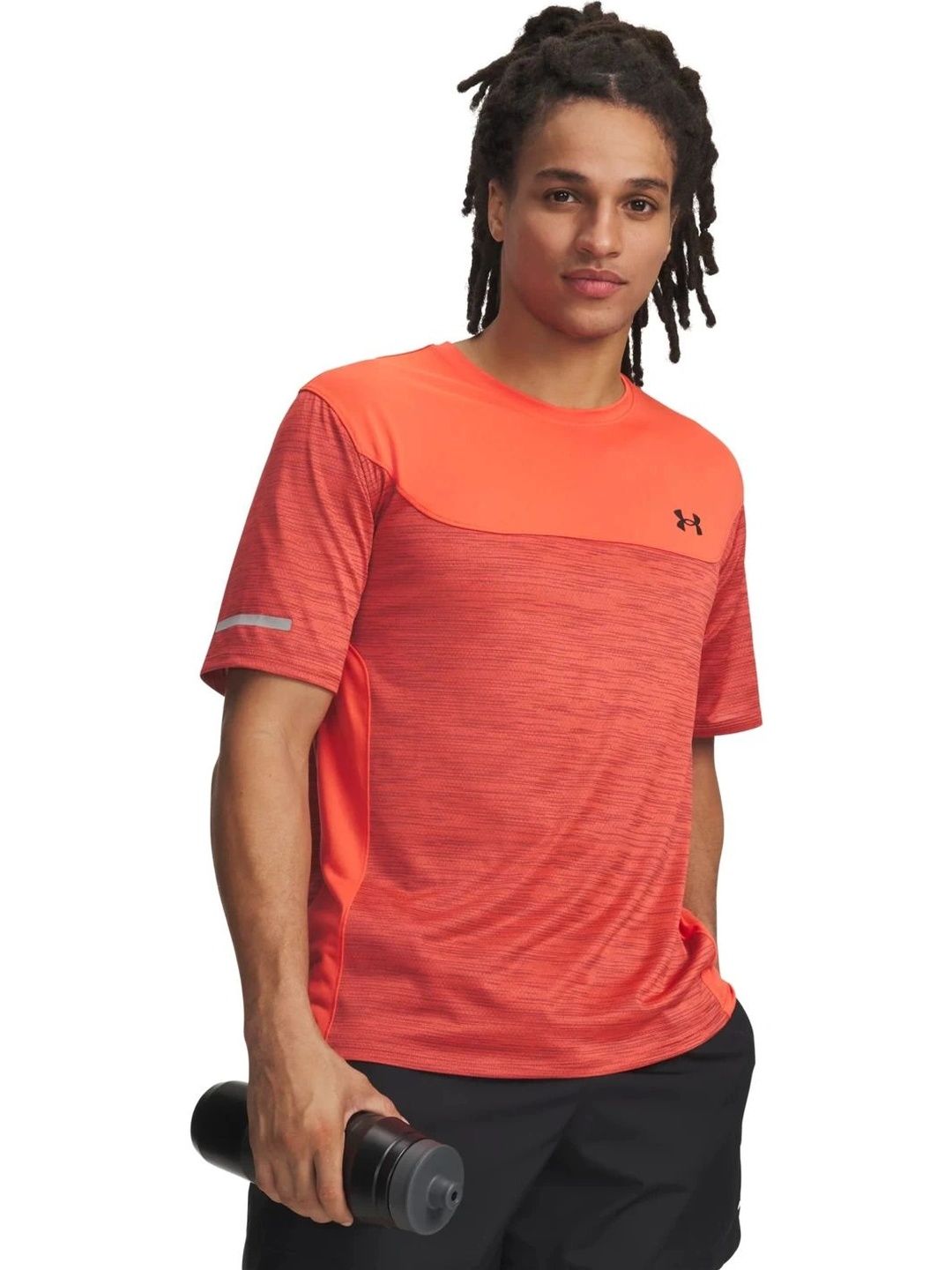 UNDER ARMOUR Men Colourblocked Slim Fit T-shirt-picture-34