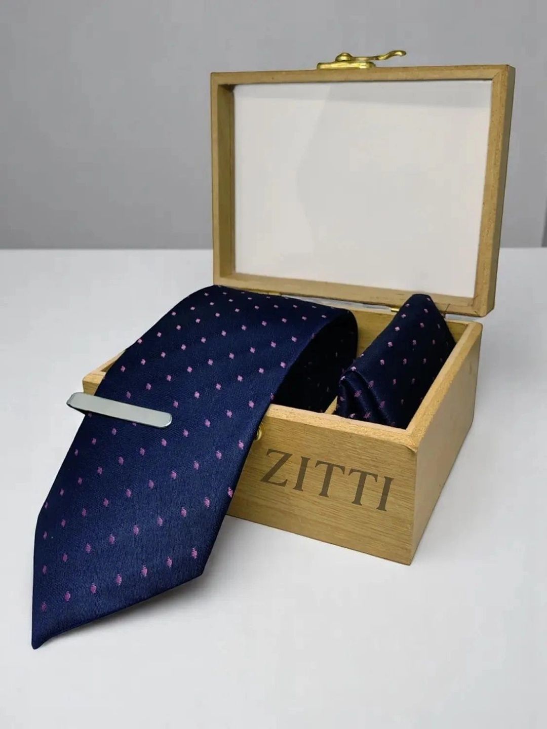 ZITTI Men Printed Broad Tie-picture-18
