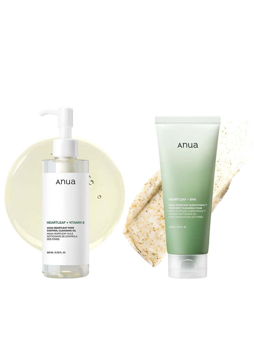 Anua Heartleaf Pore Control Cleansing Oil 200 ml + Pore Deep Cleansing Foam 150 ml-image-38