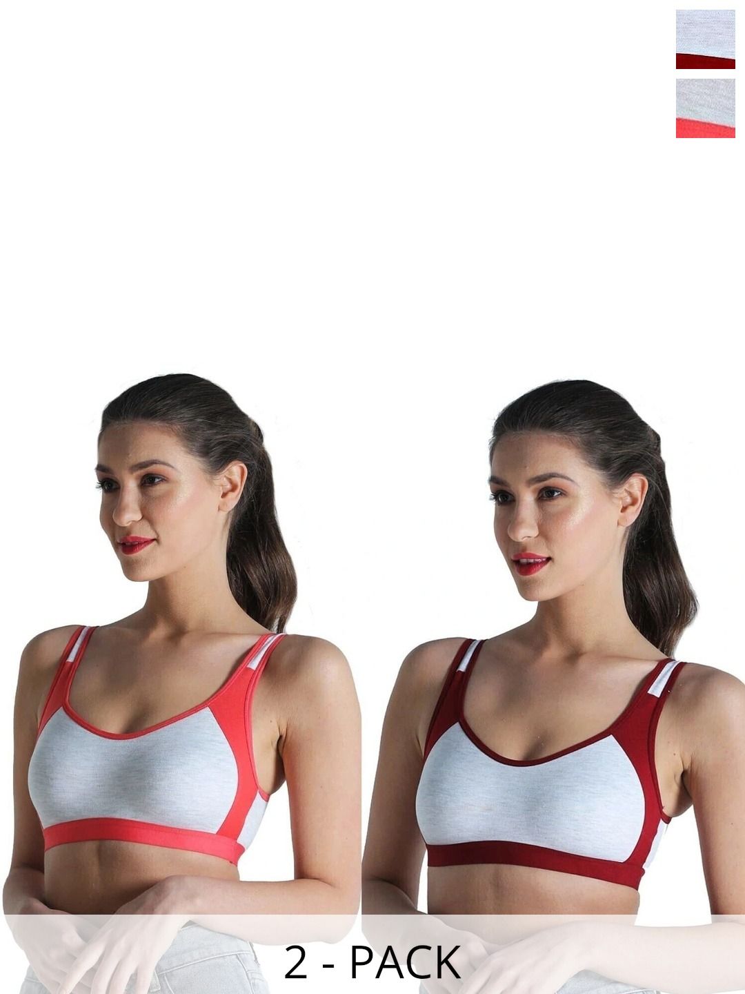 Deevaz Colourblocked Bra Full Coverage-picture-50