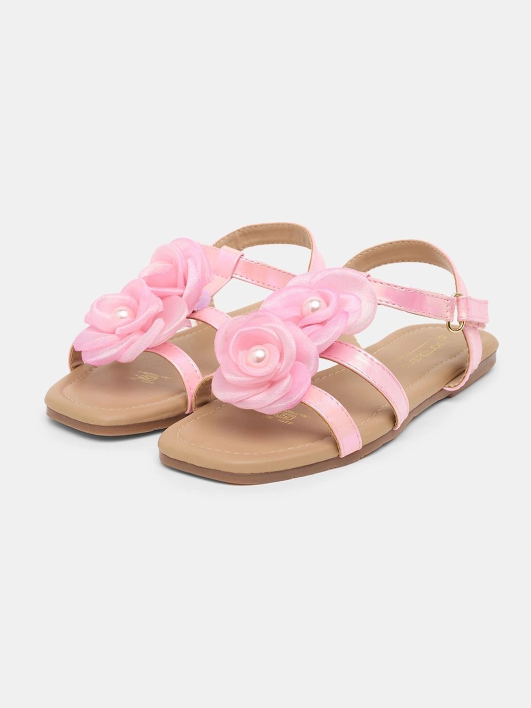 Pantaloons Junior Girls PU Comfort Sandals-picture-13
