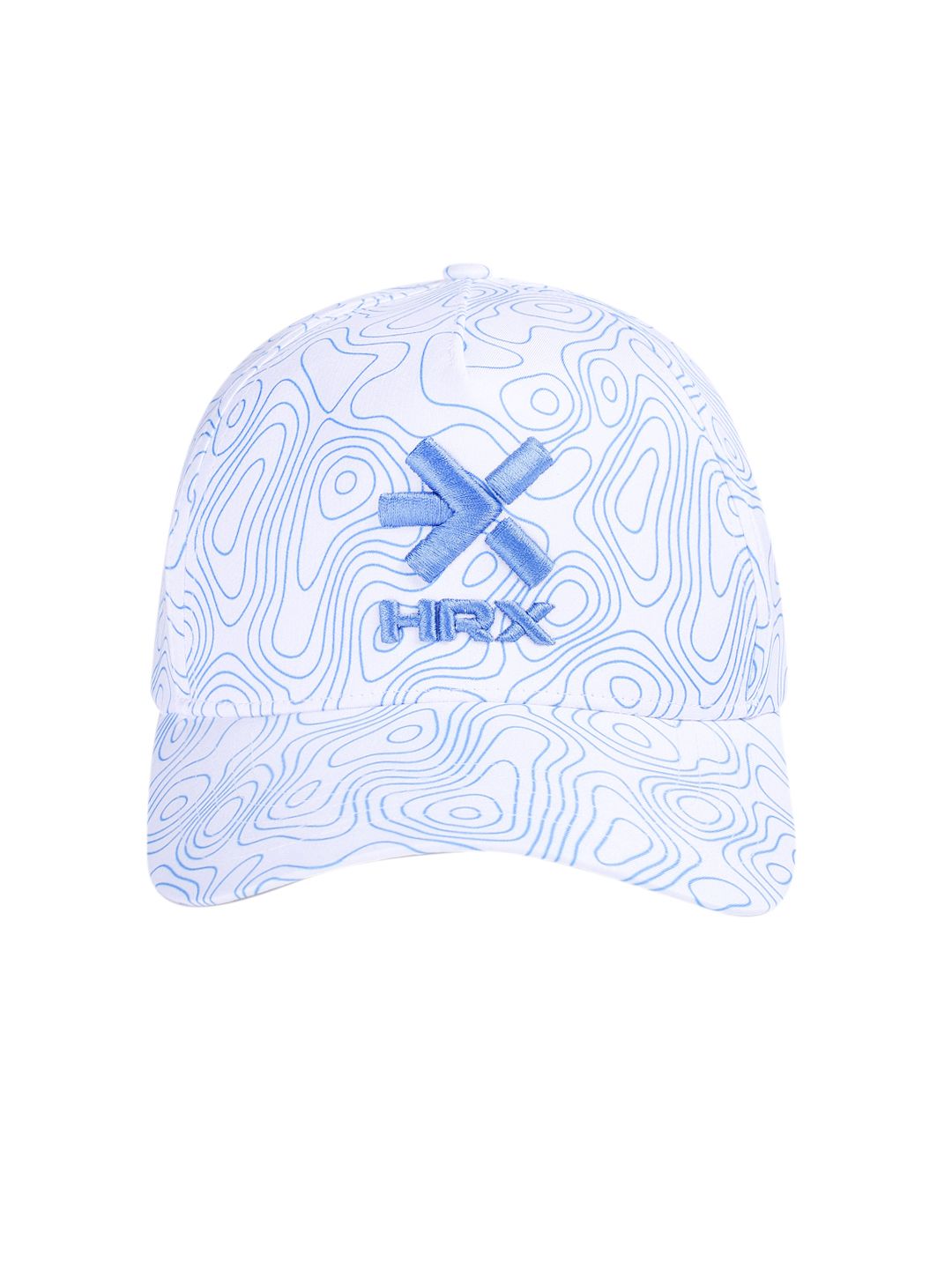 HRX by Hrithik Roshan Men Abstract Printed Brand Logo Embroidered Baseball Cap-picture-20