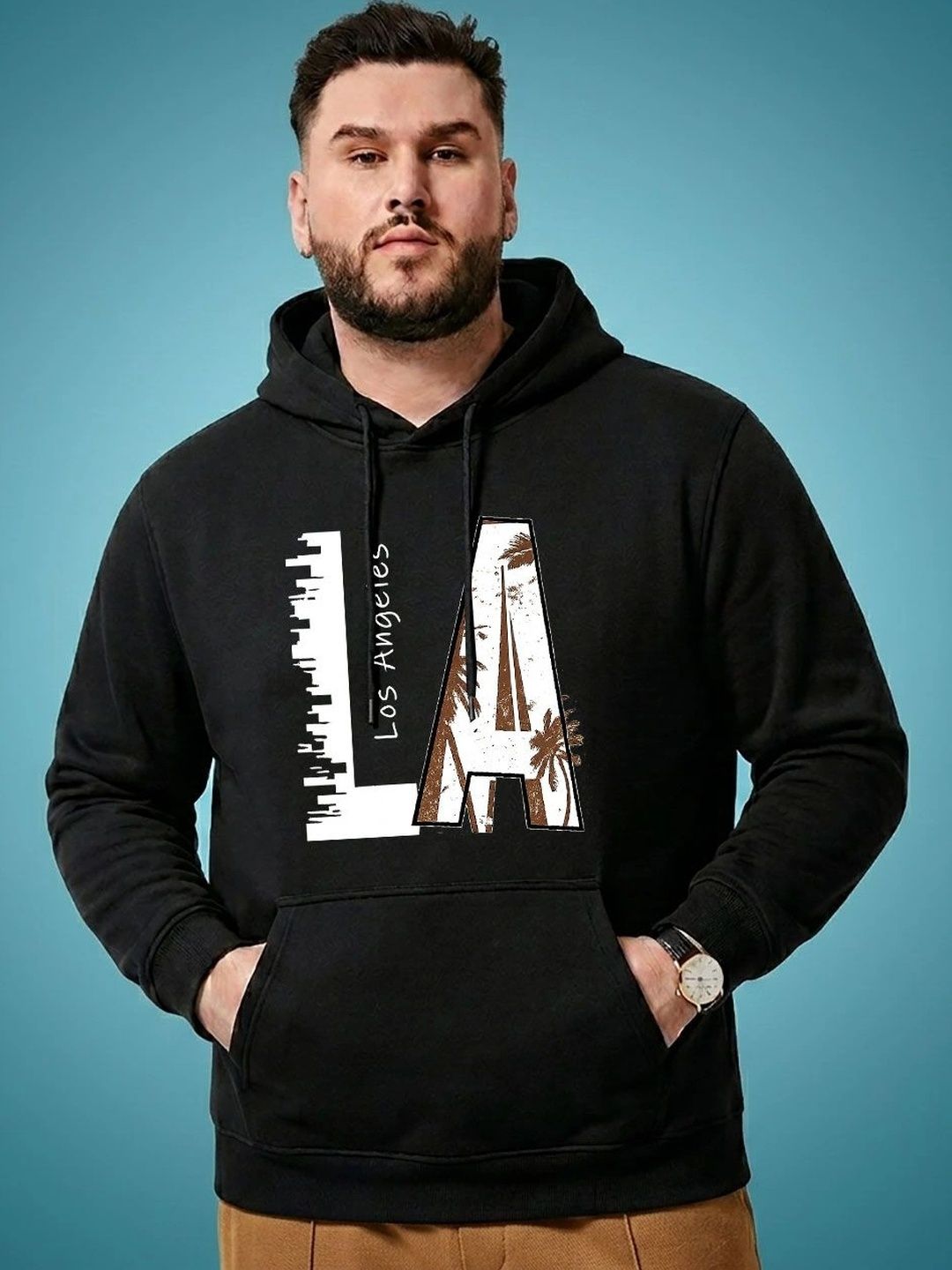 moda rapido Mens Plus Size Hoodie-picture-20