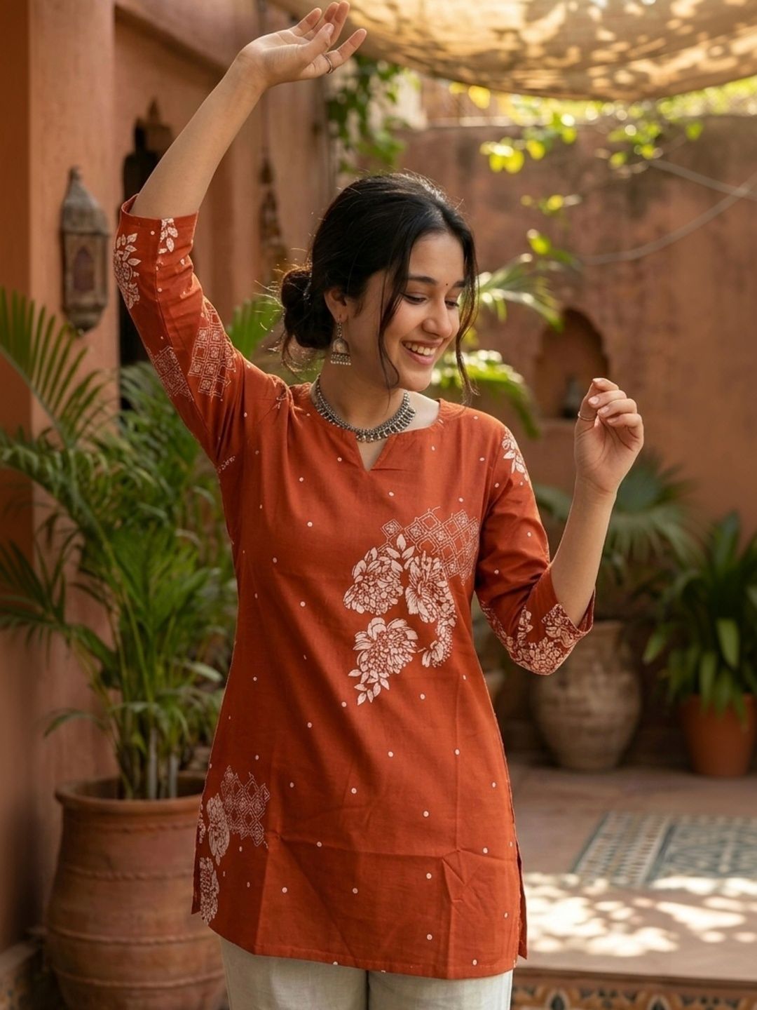 zyla Short Kurta Printed-picture-10