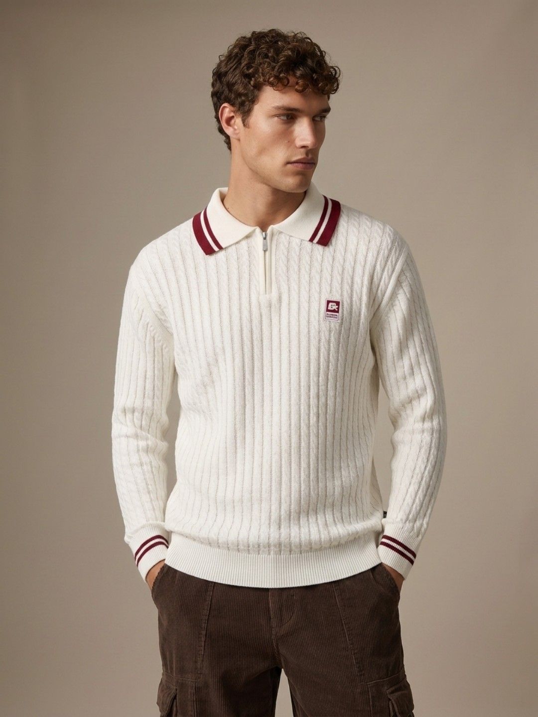 glitchez Spread Collar Long Sleeves Pullover-picture-20