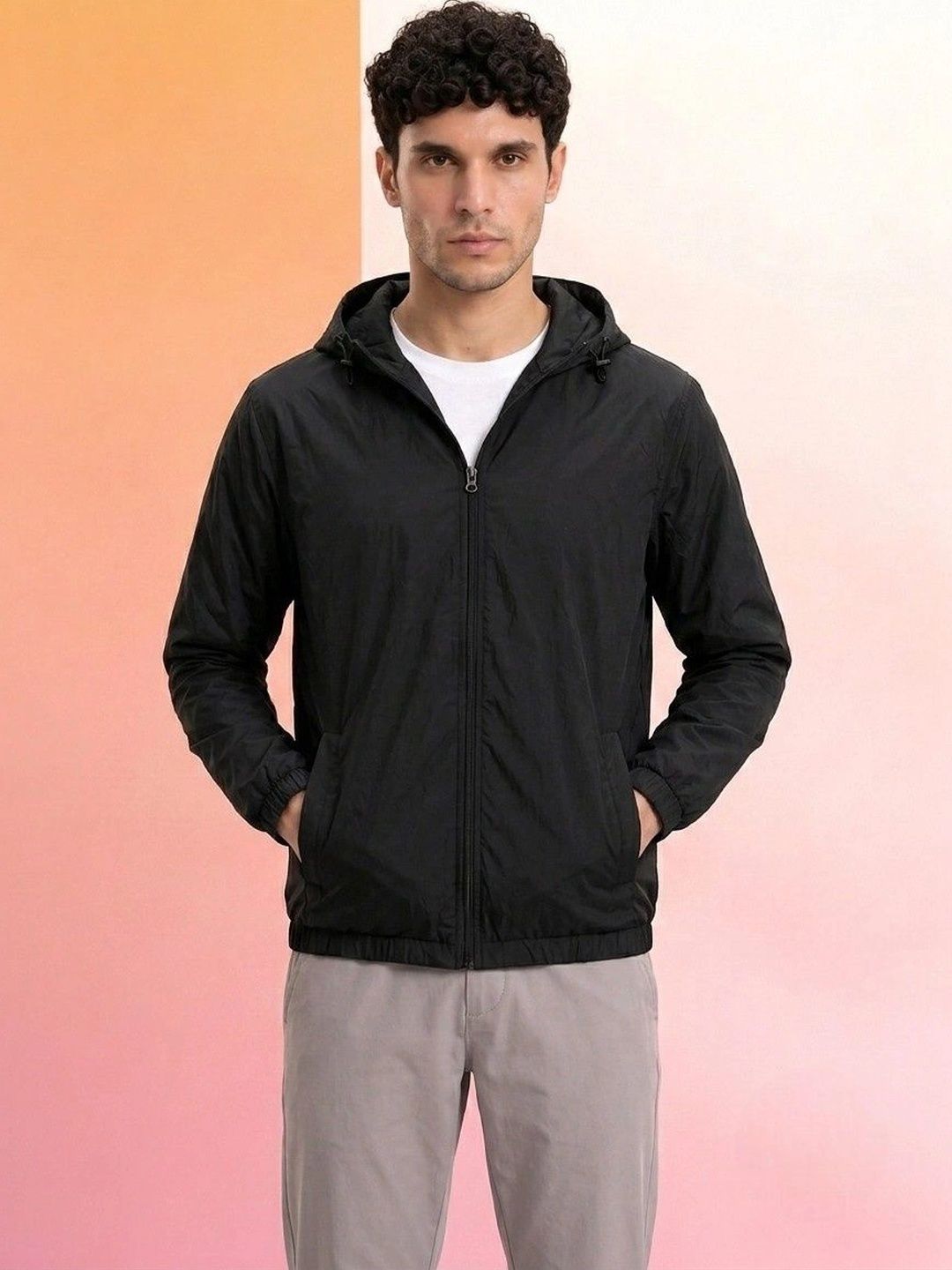 JKT Men Lightweight Outdoor Woven Jacket-picture-17