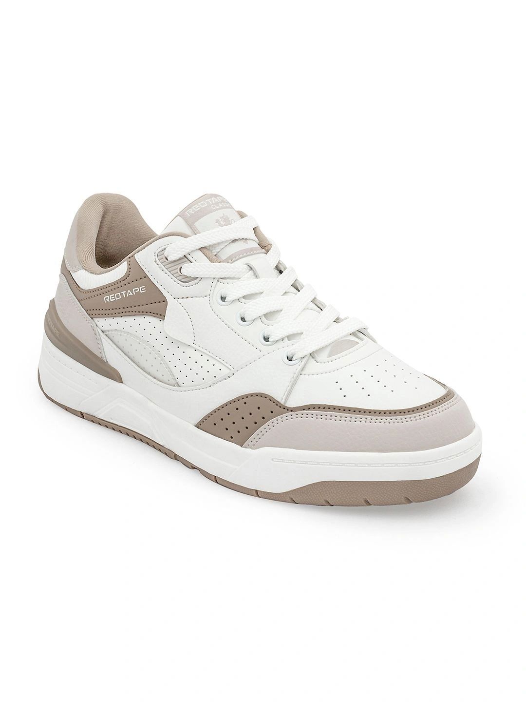 Red Tape Lifestyle Sneakers for Women in White Beige | Sneakers-image-14