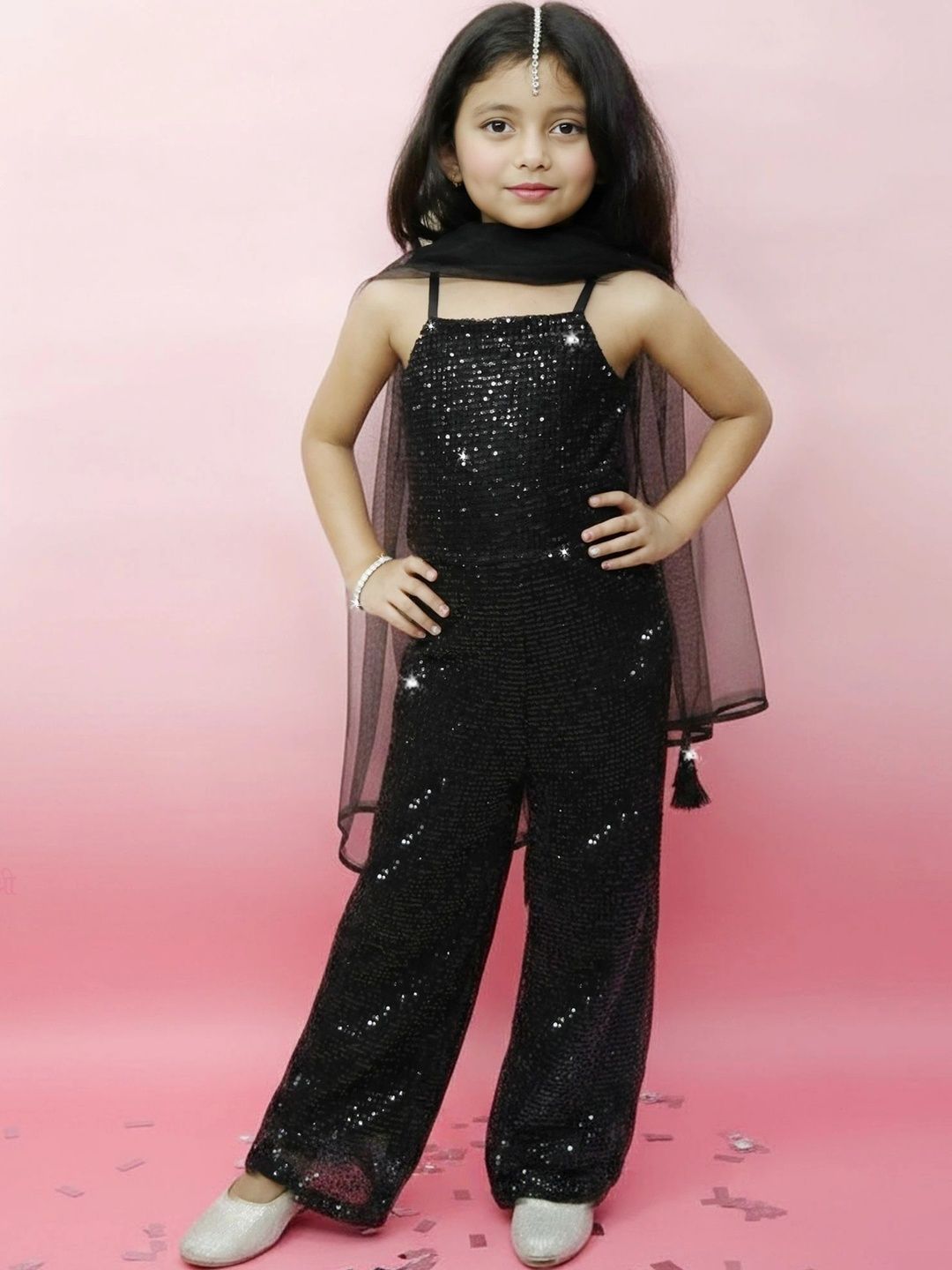 Little Carrot Girls Basic Jumpsuit with Embellished-picture-46
