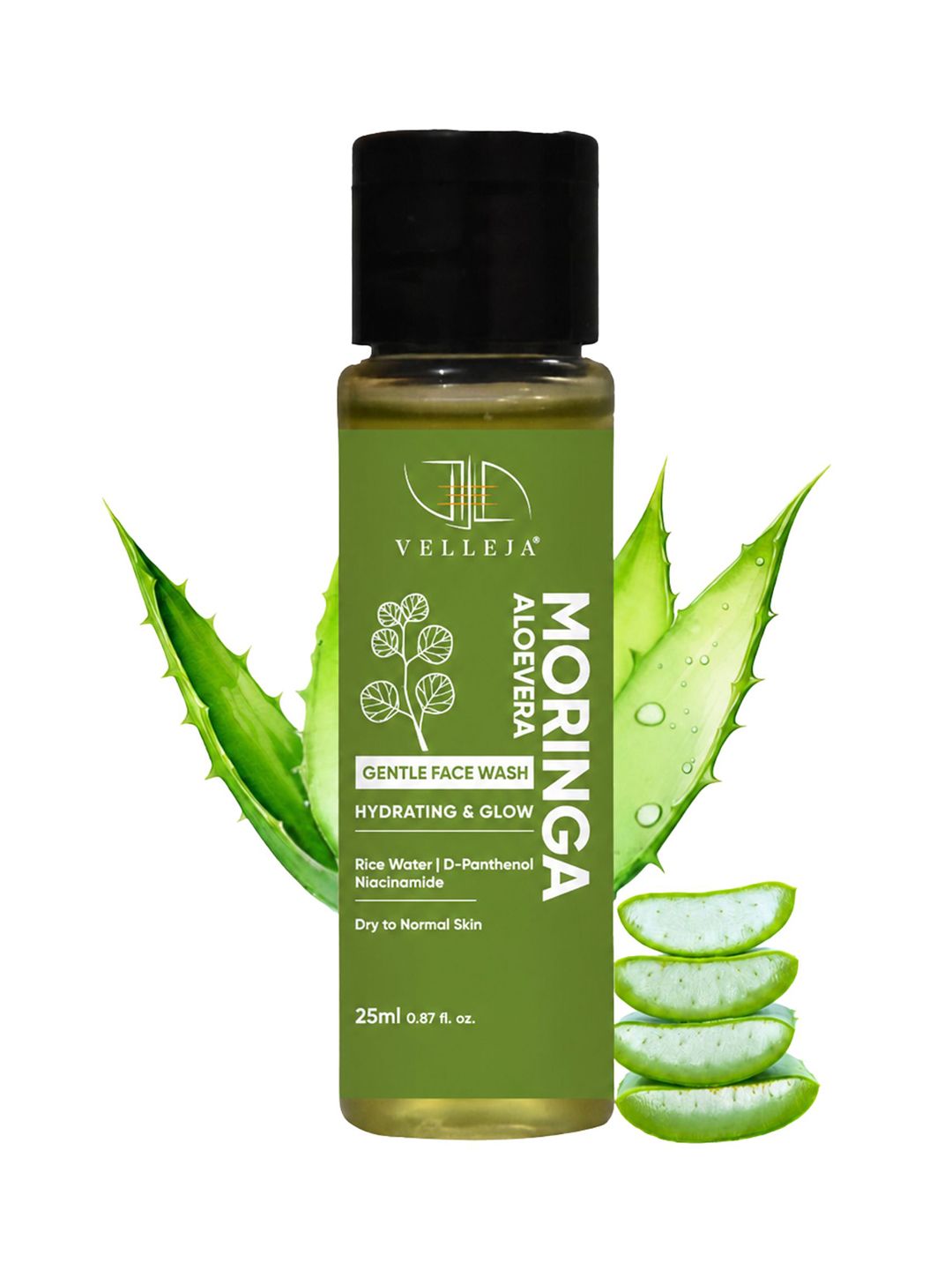 Velleja Moringa Aloe Vera Gentle Face Wash - 25 ml-picture-46