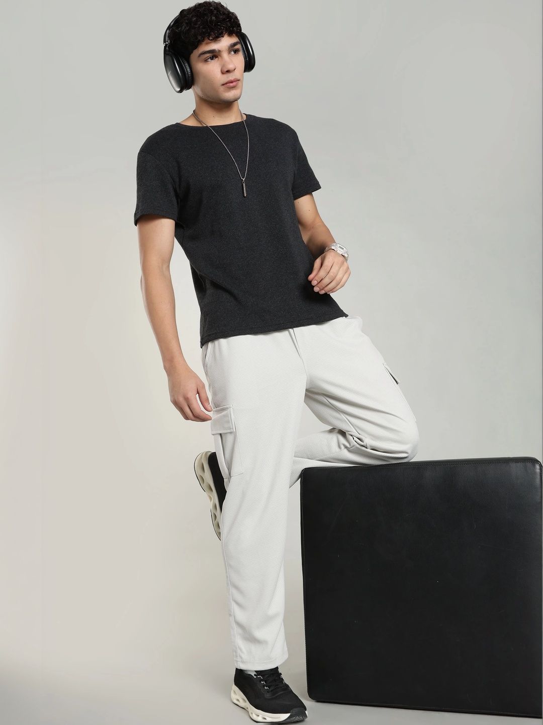 SWADESI STUFF Men Smart Trousers-picture-28
