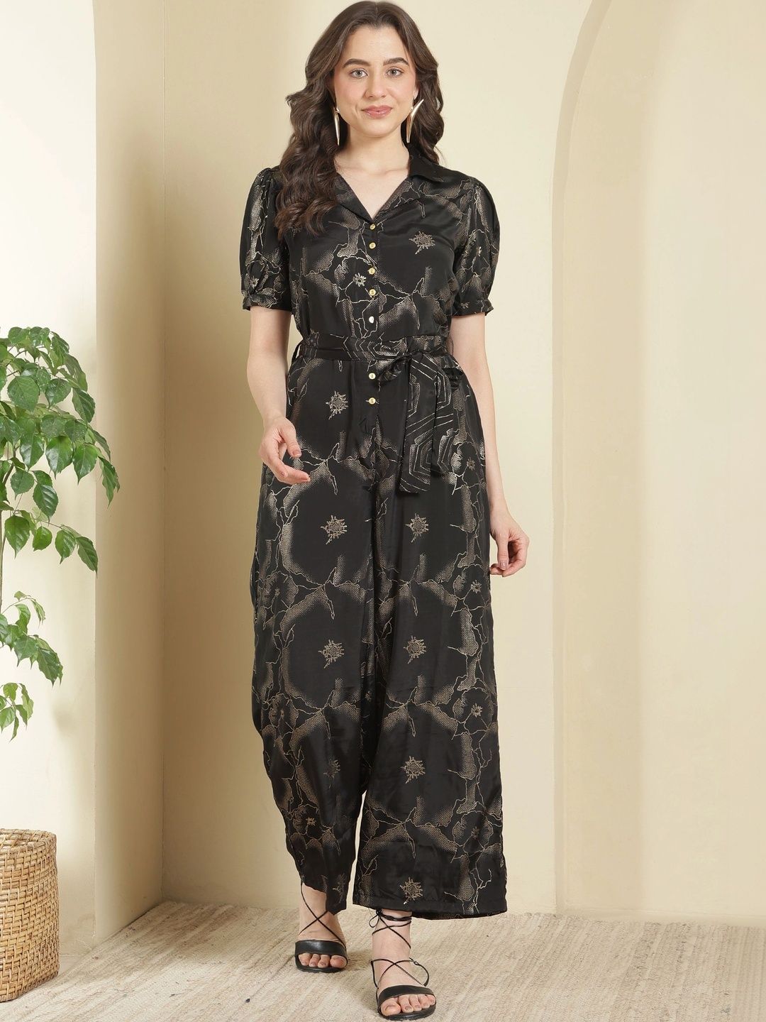 KALAMIR Printed Basic Jumpsuit-picture-18