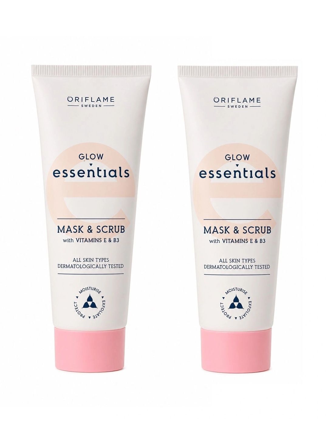 Oriflame Sweden Set Of 2 Essentials Glow Essentials Mask & Scrub - 75 g Each-image-16