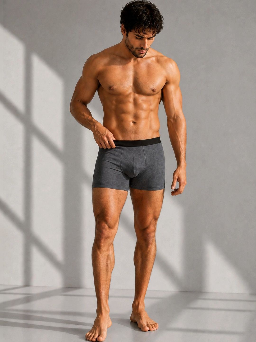 Moda Rapido Microfiber Solid Trunks-image-29