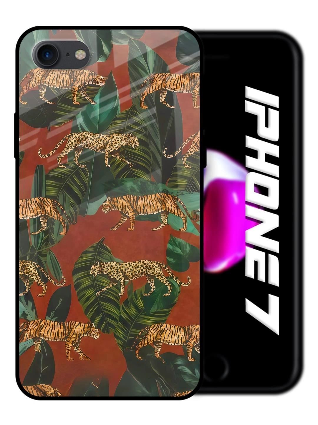 QRIOH Tropical Printed iPhone 7 Back Case Mobile Accessories-picture-24