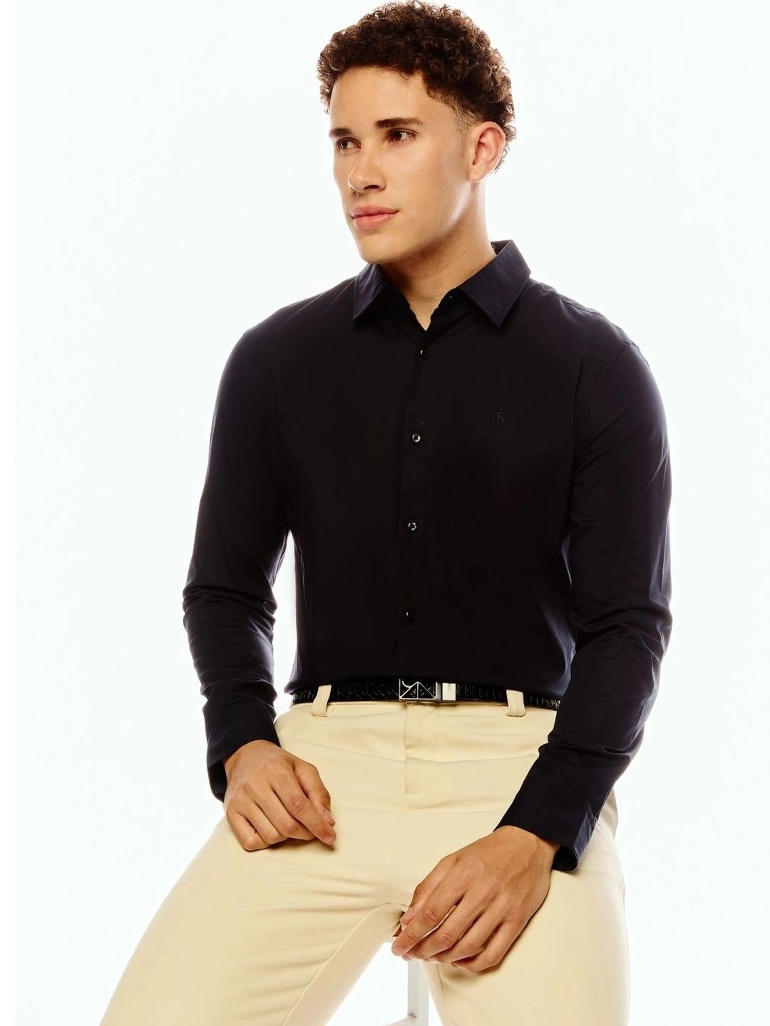 Calvin Klein Jeans Men Slim Fit Casual Shirt-picture-26