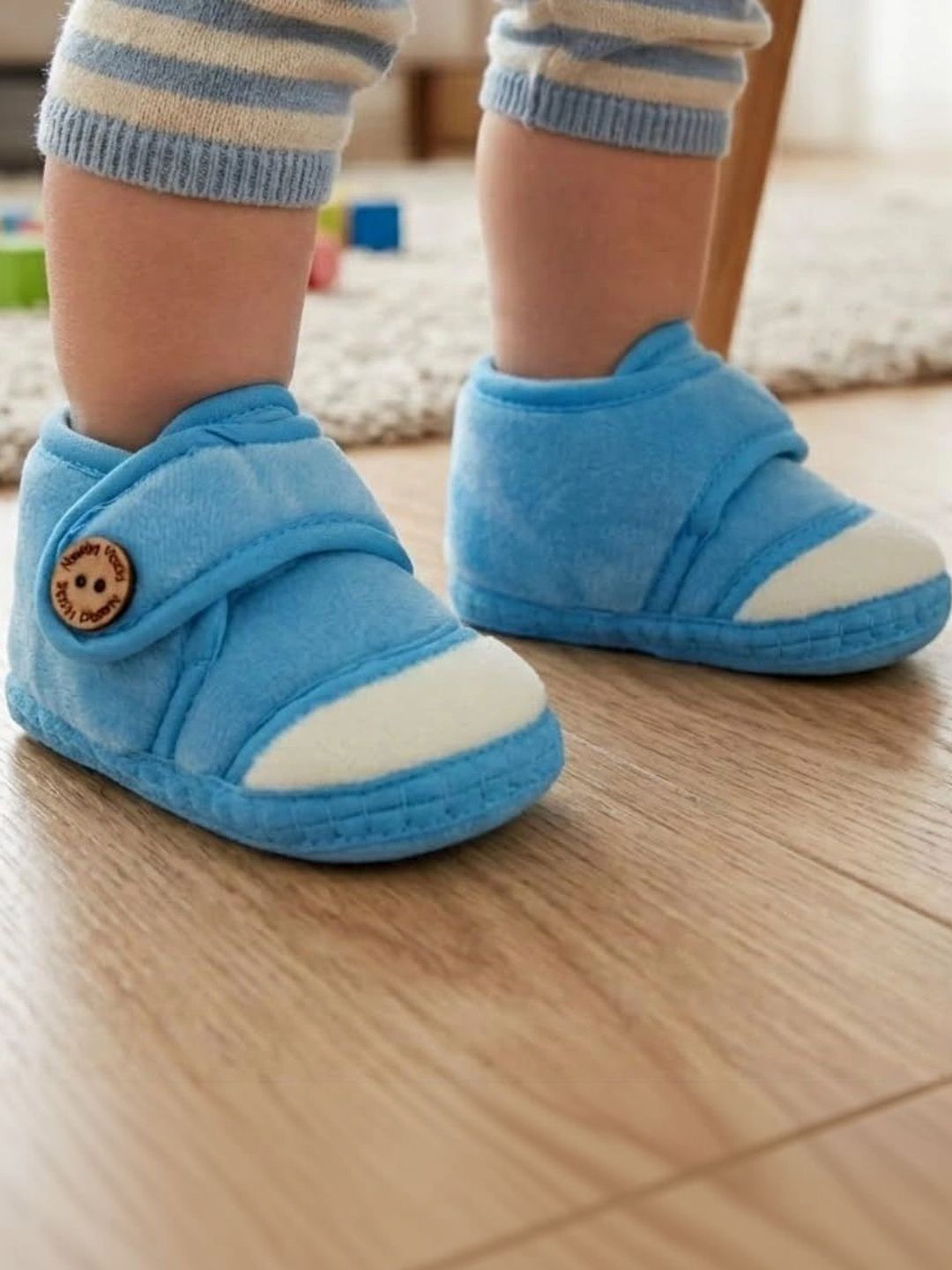 NESKA MODA Unisex Kids Cotton Booties-picture-57