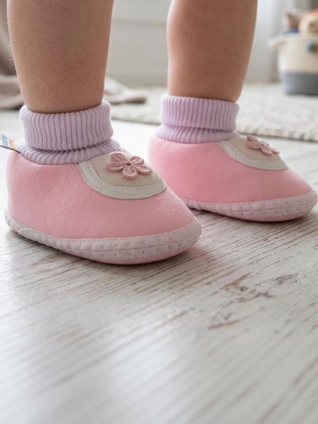 NESKA MODA Unisex Kids Cotton Booties-picture-55