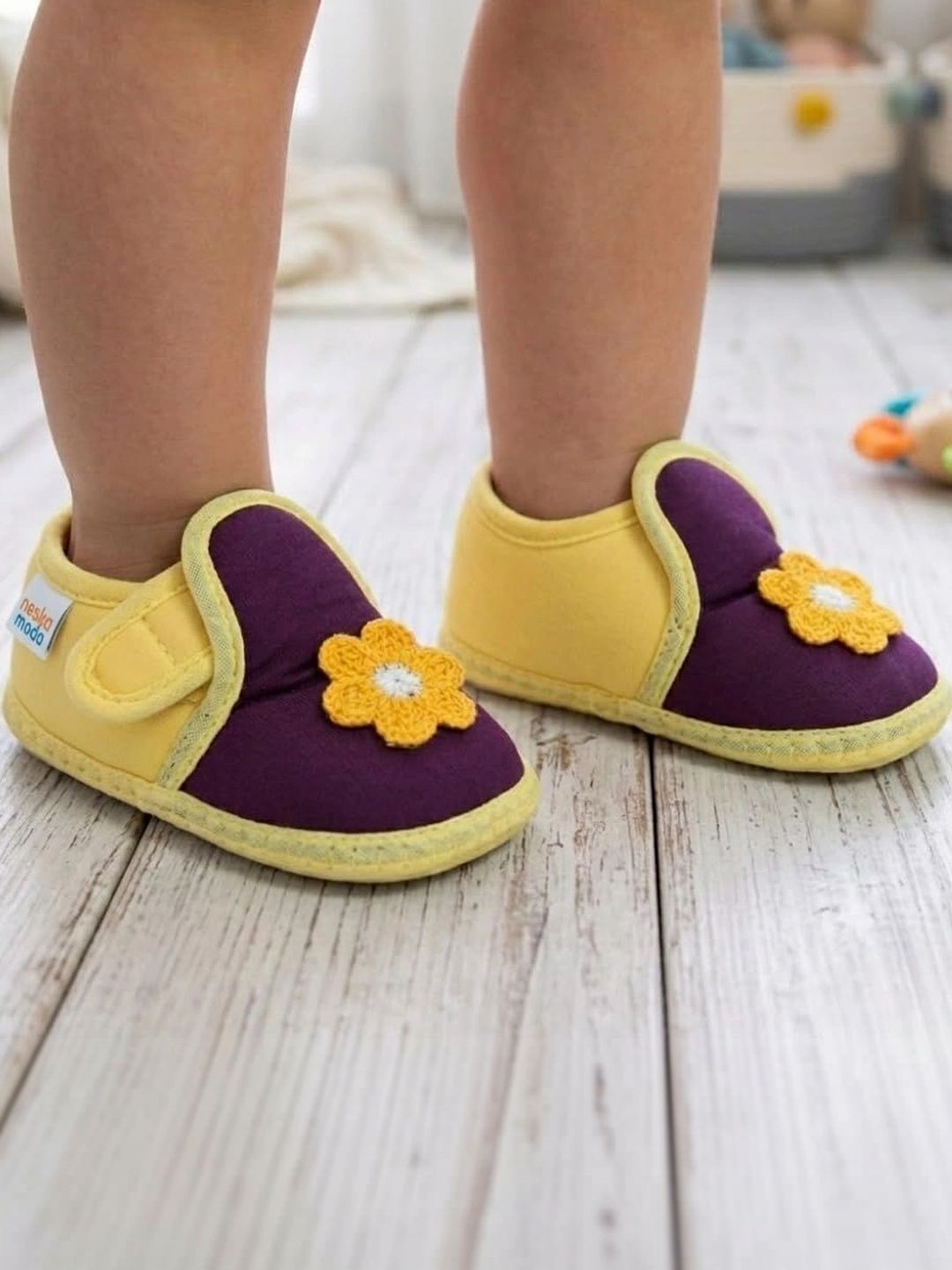 NESKA MODA Girls Cotton Booties-picture-23