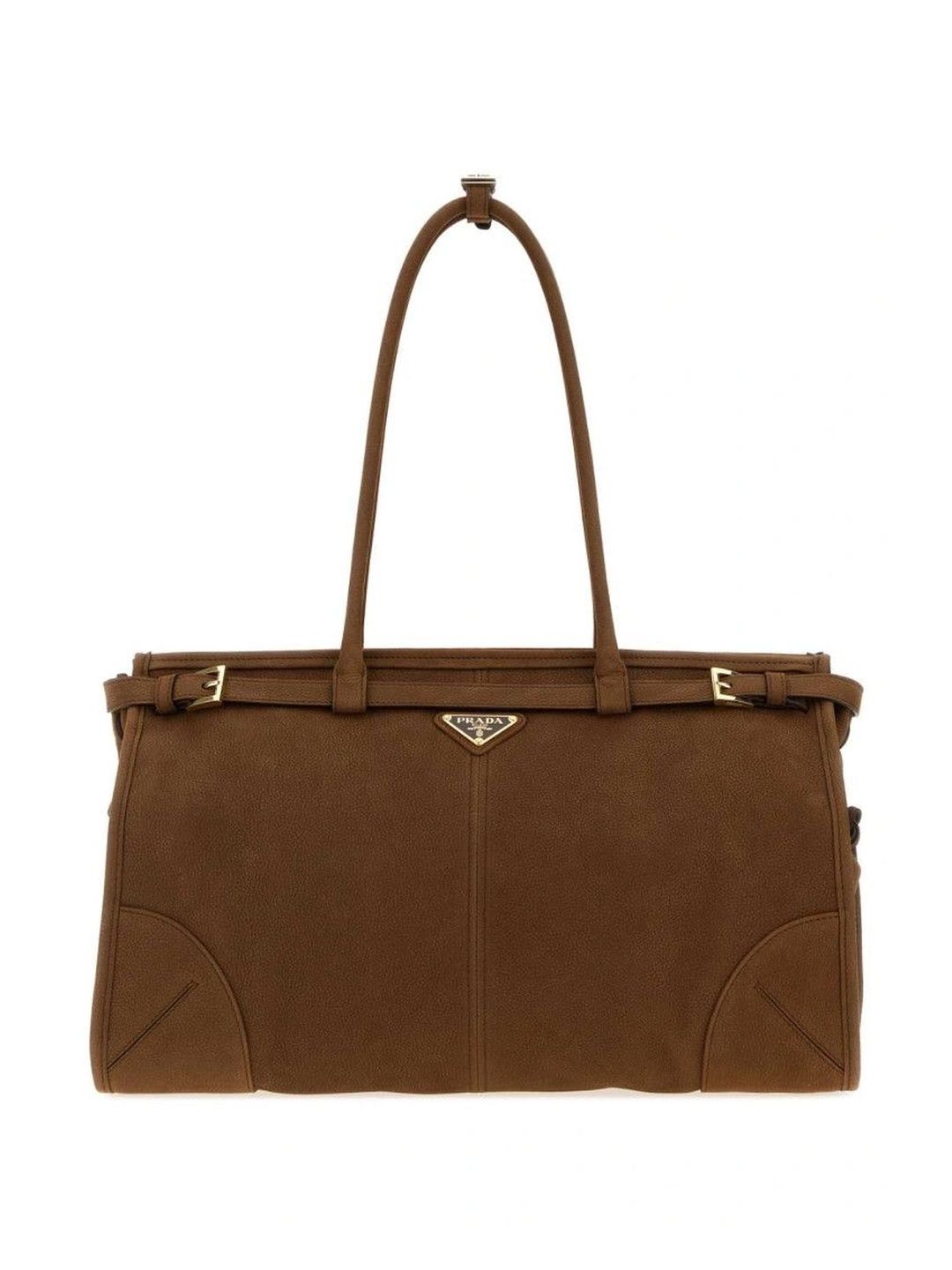Prada Leather Structured Tote Bag-picture-39